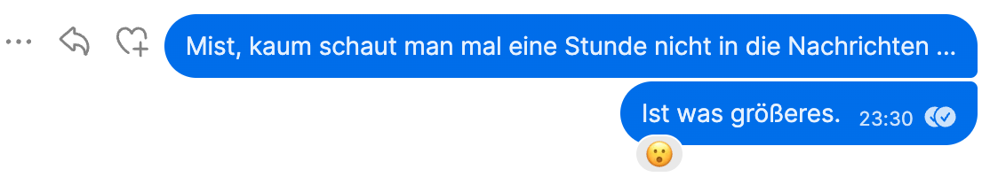 Was Größeres
